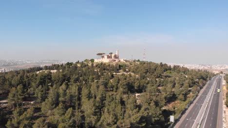 prophet nebi samuel national park aerial view