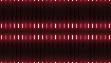red neon light geometric pattern