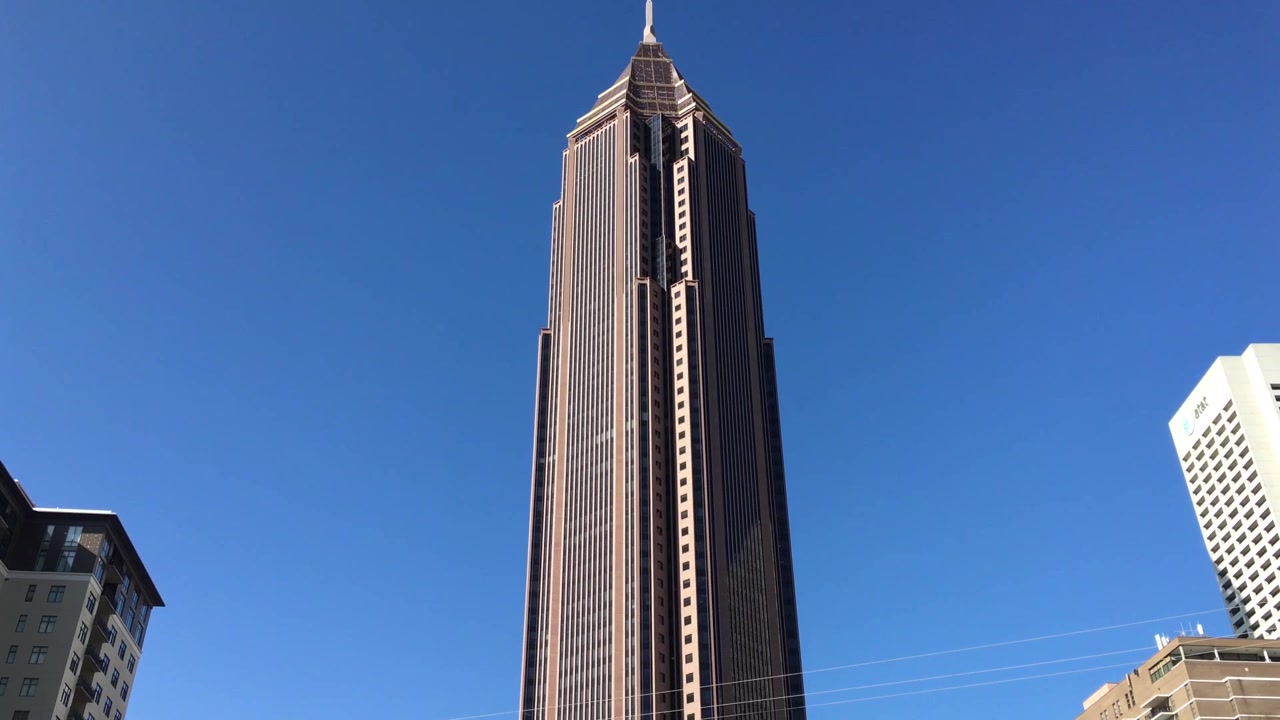 Rascacielos Bank of America Plaza en Atlanta, Georgia