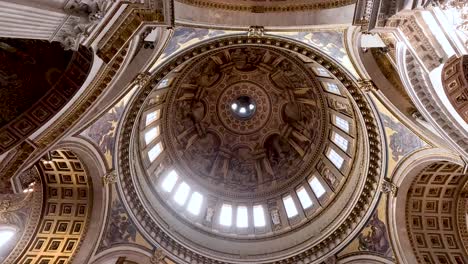 detailed view of the cathedral's ornate dome