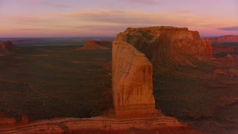 monument valley desert landscape at sunset
