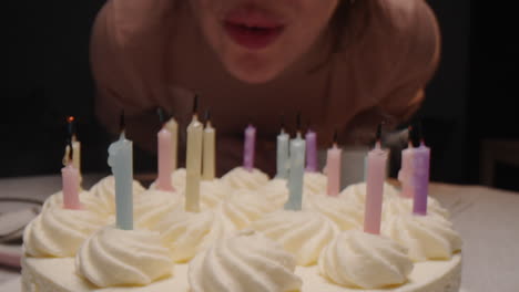 Birthday Cake with Candles
