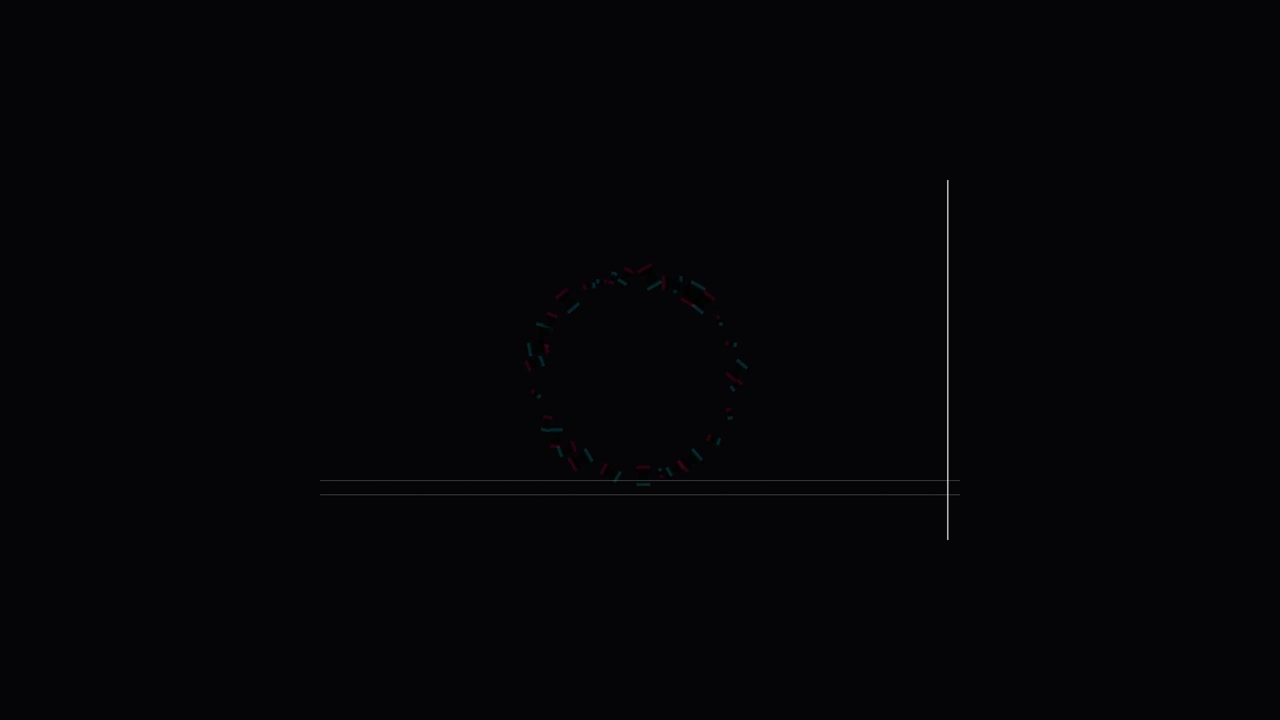 Abstract Digital Motion Graphics with Glitch Effects