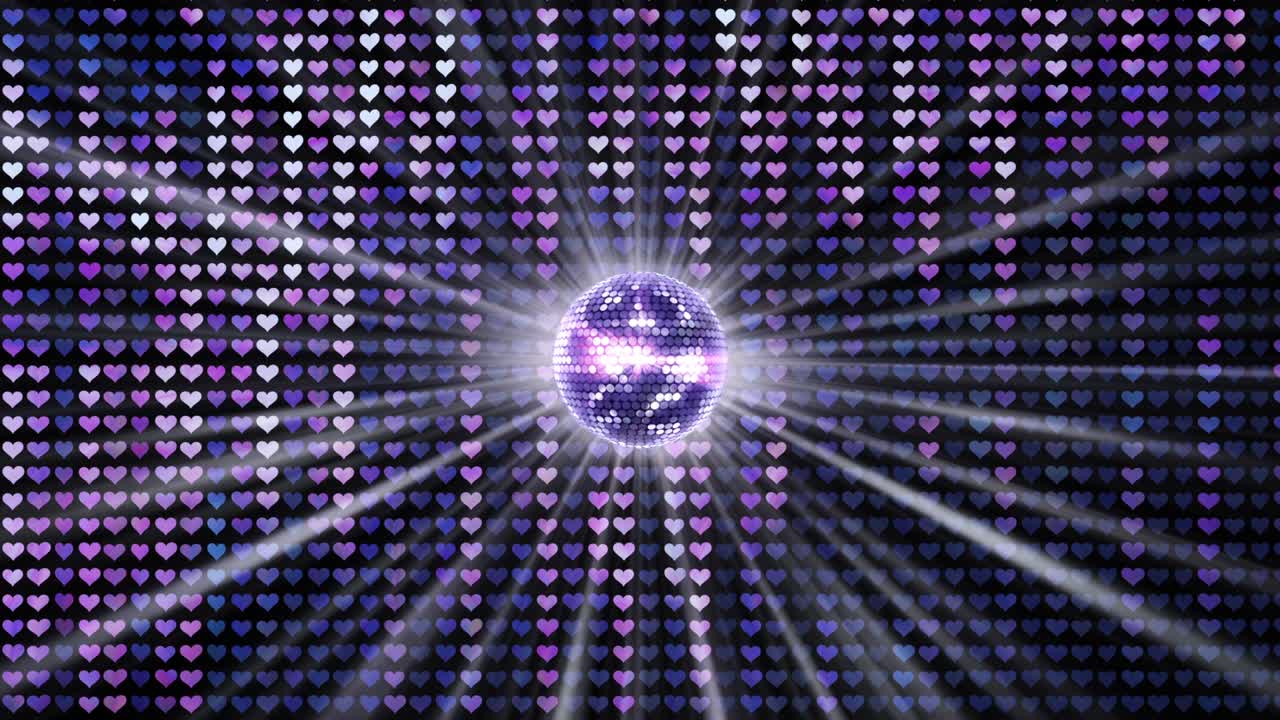 Mirror Ball Disco Lights Club Dance Party Glitter Sfondi