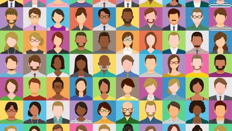 collage de diferentes personas multiétnicas