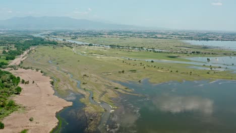 Aerial-clips-filmed-at-Lake-Kerkini---Mount-Beles-in-Northern-Greece