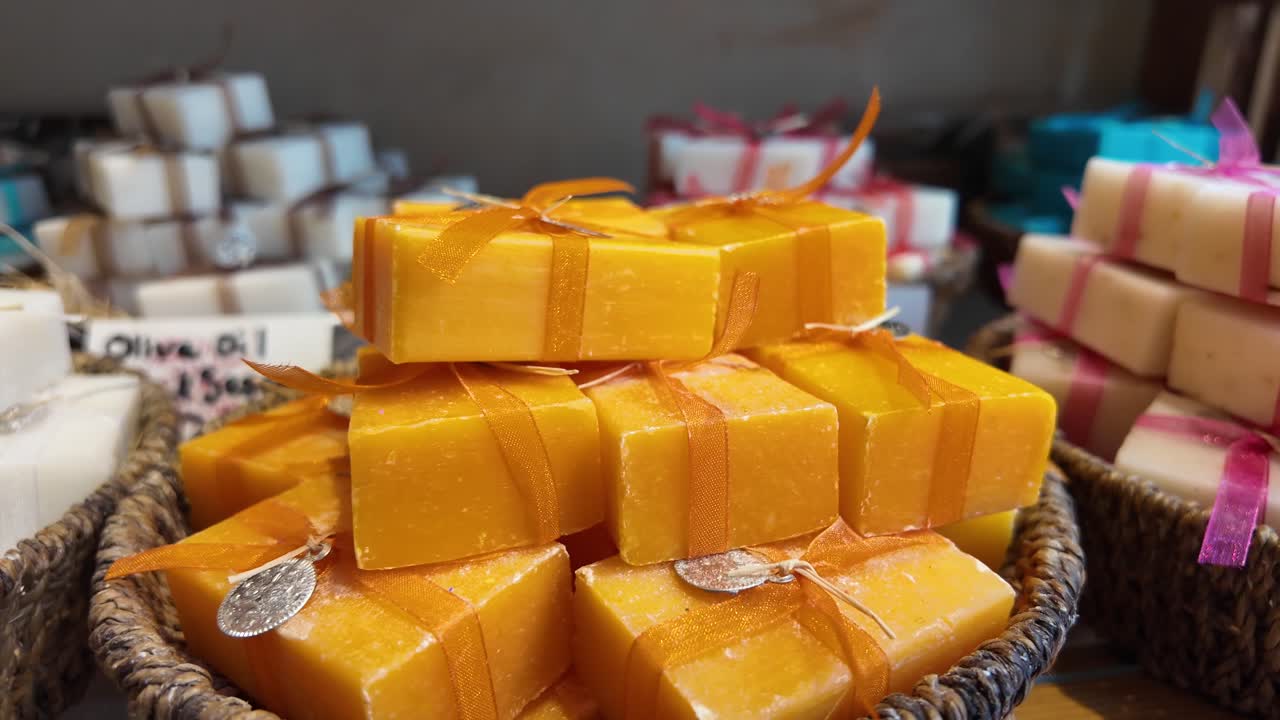 Display of Gift Soaps