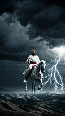 jesus on a white horse - a divine prophecy