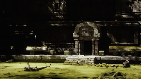 mysterious ancient temple ruins