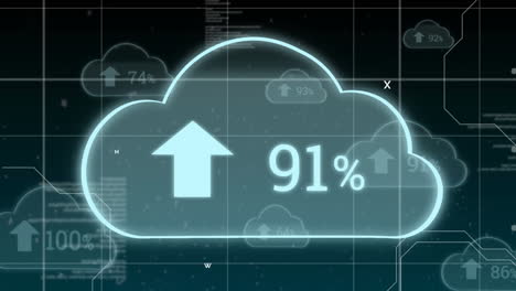 subir nubes de progreso y códigos de programa