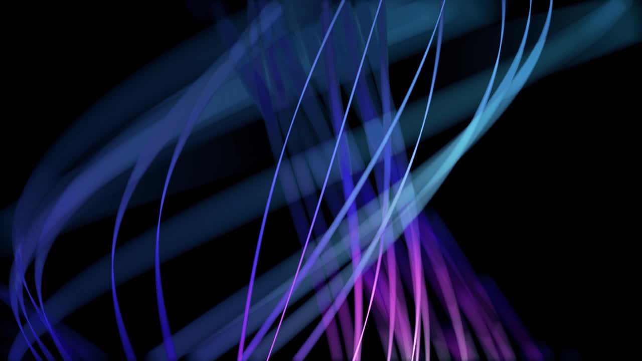 Abstract Glowing Lines Background