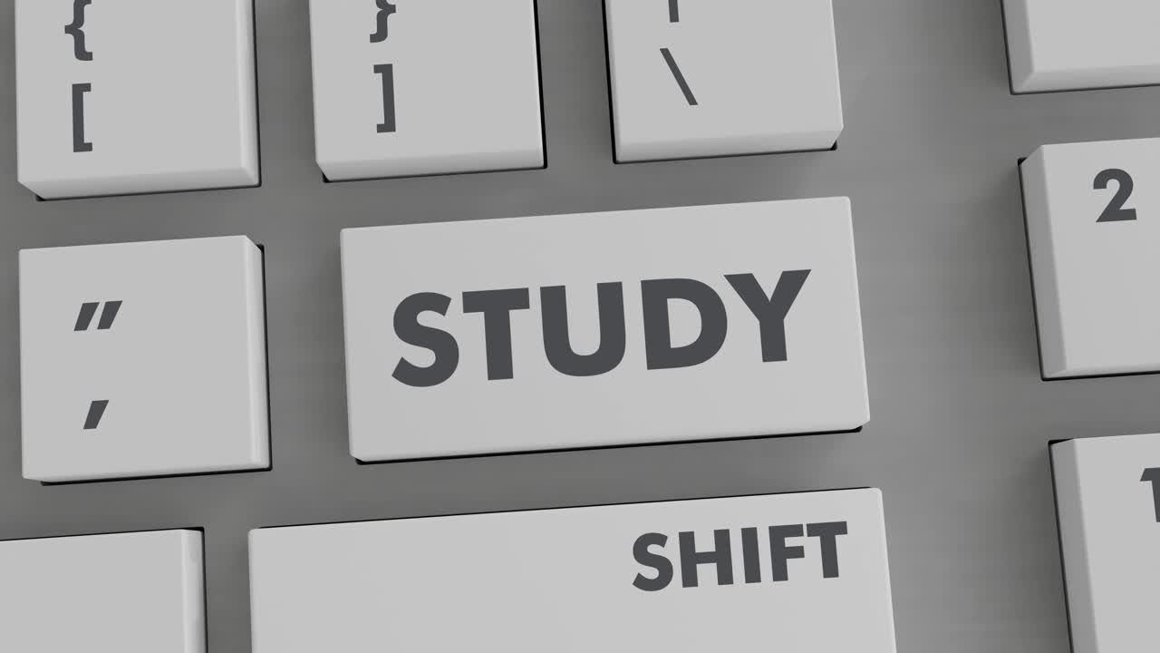 STUDY BUTTON PRESSING ON KEYBOARD