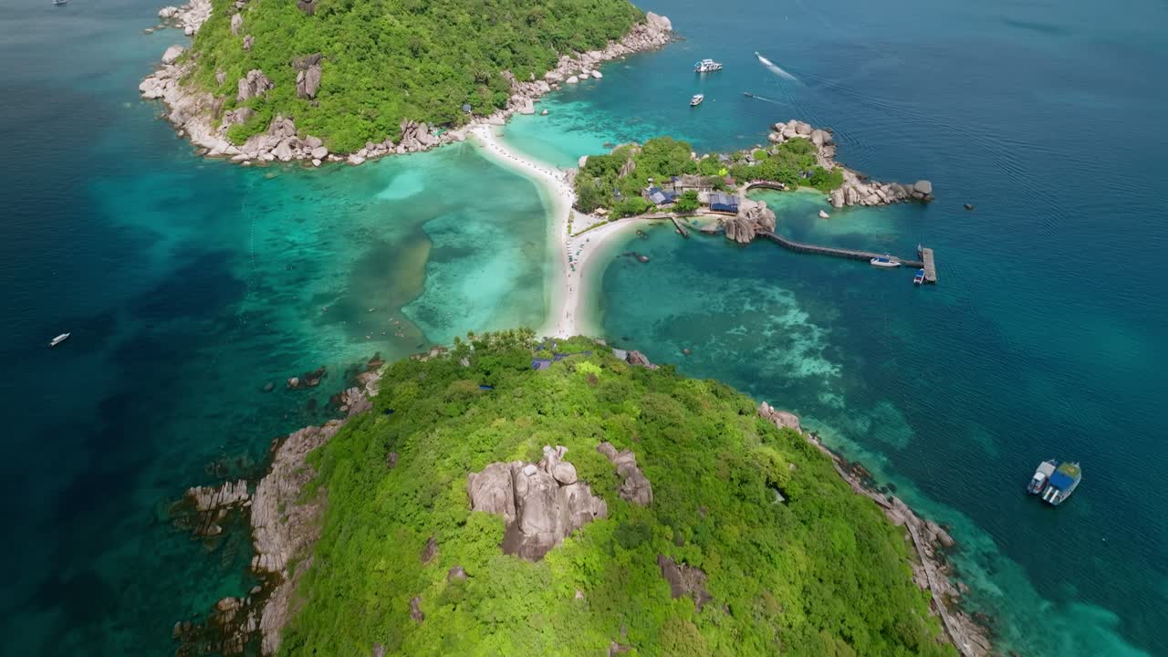 태국의 코  유안 섬 (koh tao) 의 을 드러낸 사진