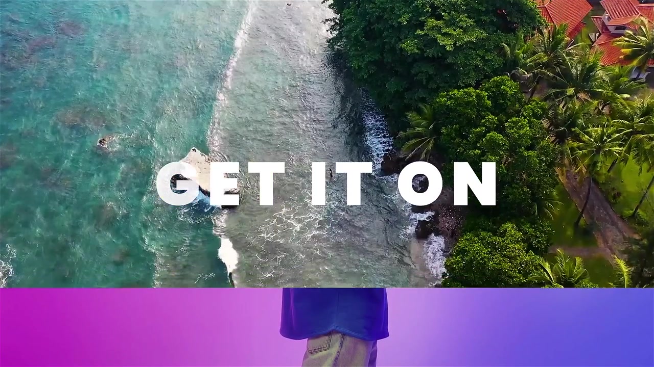 Dynamic Multiscreen Video Opener Featuring Diverse People and Lifestyle Scenes