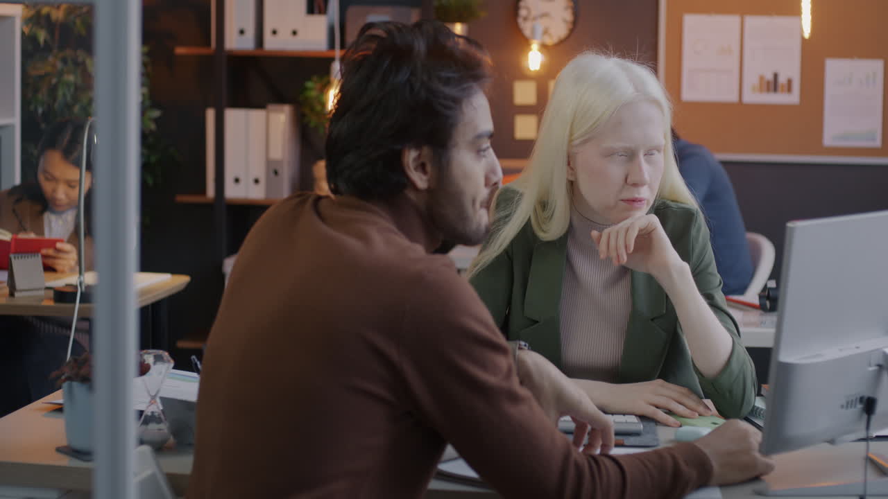 Business Colleagues in Discussion