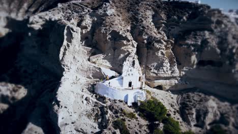 Woman-taking-pictures-at-white-church