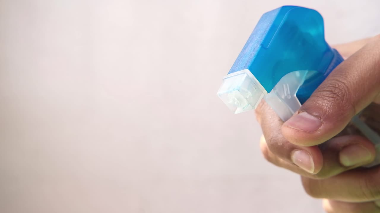 botella de pulverización de mano