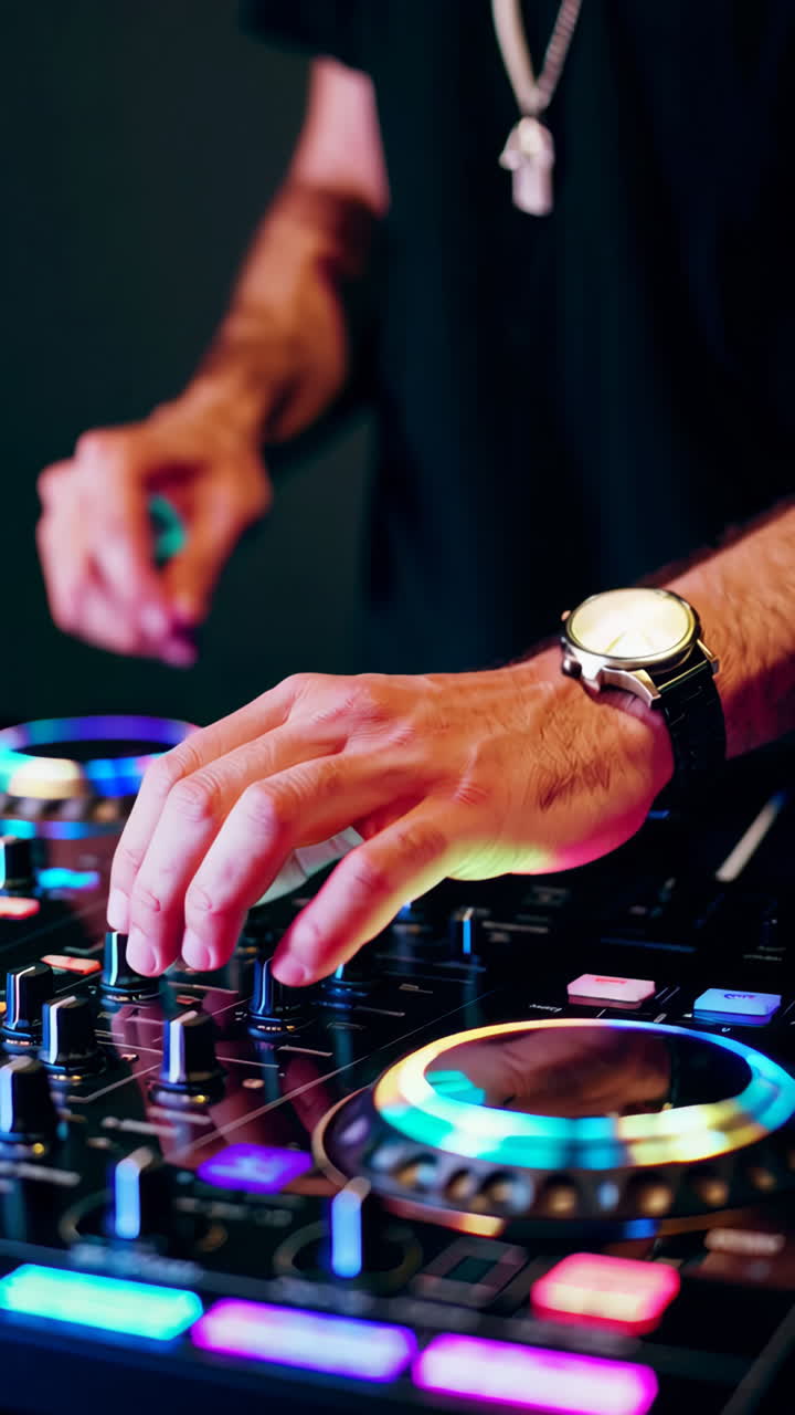 el rendimiento de dj