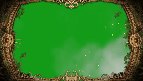 white smoke green screen motion graphics