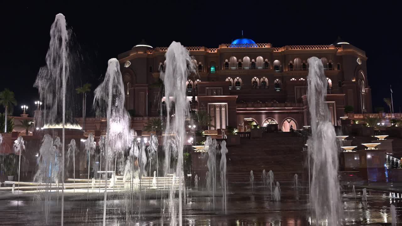 Emirates Palace Abu Dhabi at Night