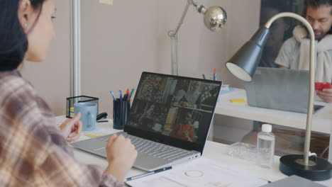 remote business meeting