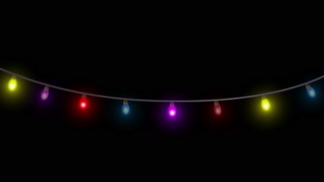 4k beautiful christmas lights flashing christmas string lights wire frame colorful light bulbs