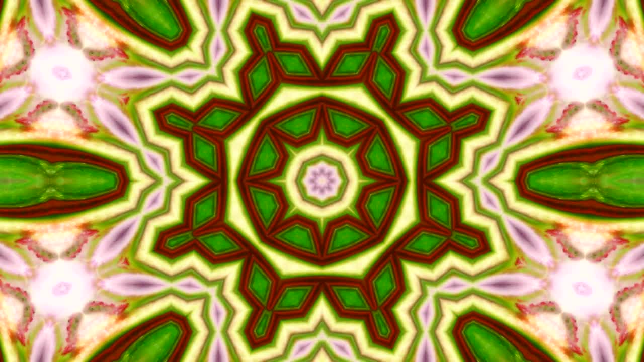 Movimento astratto di sfondo caleidoscopico colorato