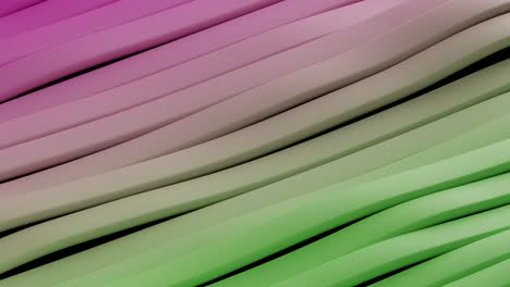 abstract surface of multicolored waving lines background. 3d loop