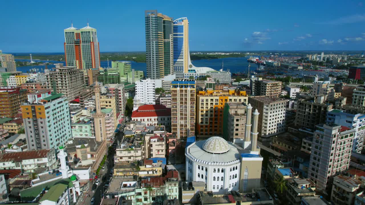 다르에스살람의 알 주마 모스크 조감도