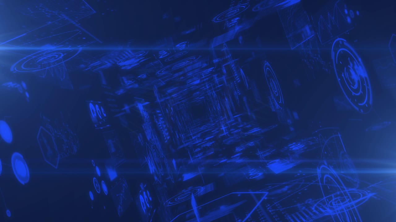 추상 디지털 데이터 및 그래프 터널 배경, 네트워크 과학 기술 데이터 분석, 사이버 공간 통신 현대 혁신 배경, 벡터 아트 및 일러스트레이션