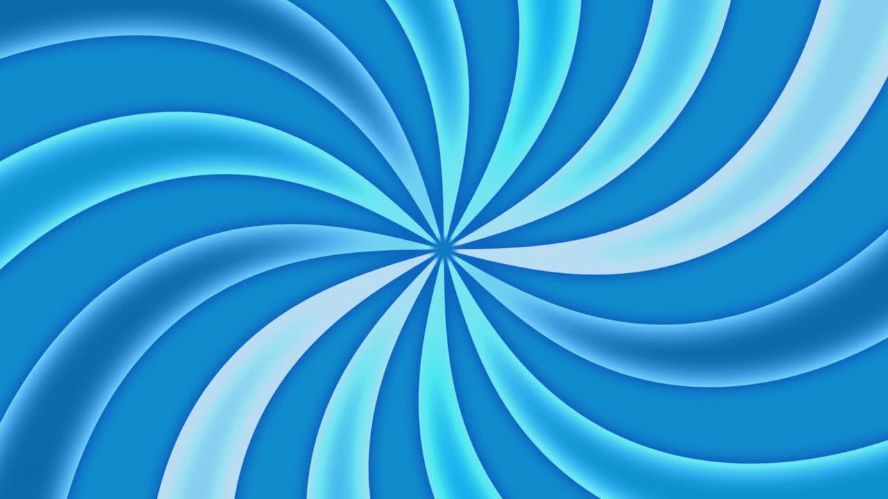 Líneas radiales curvas azules giran sobre un fondo de superficie rugosa.