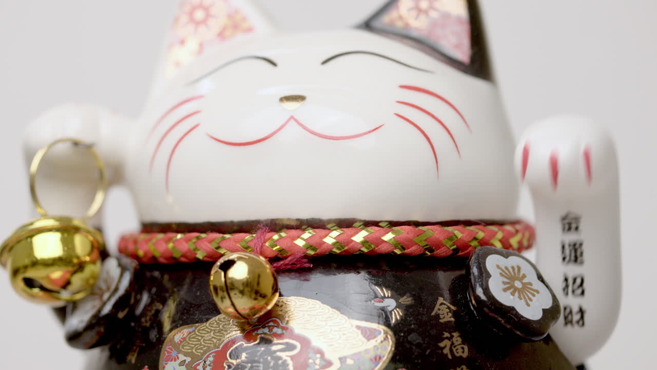 el gato de la suerte manejo agita