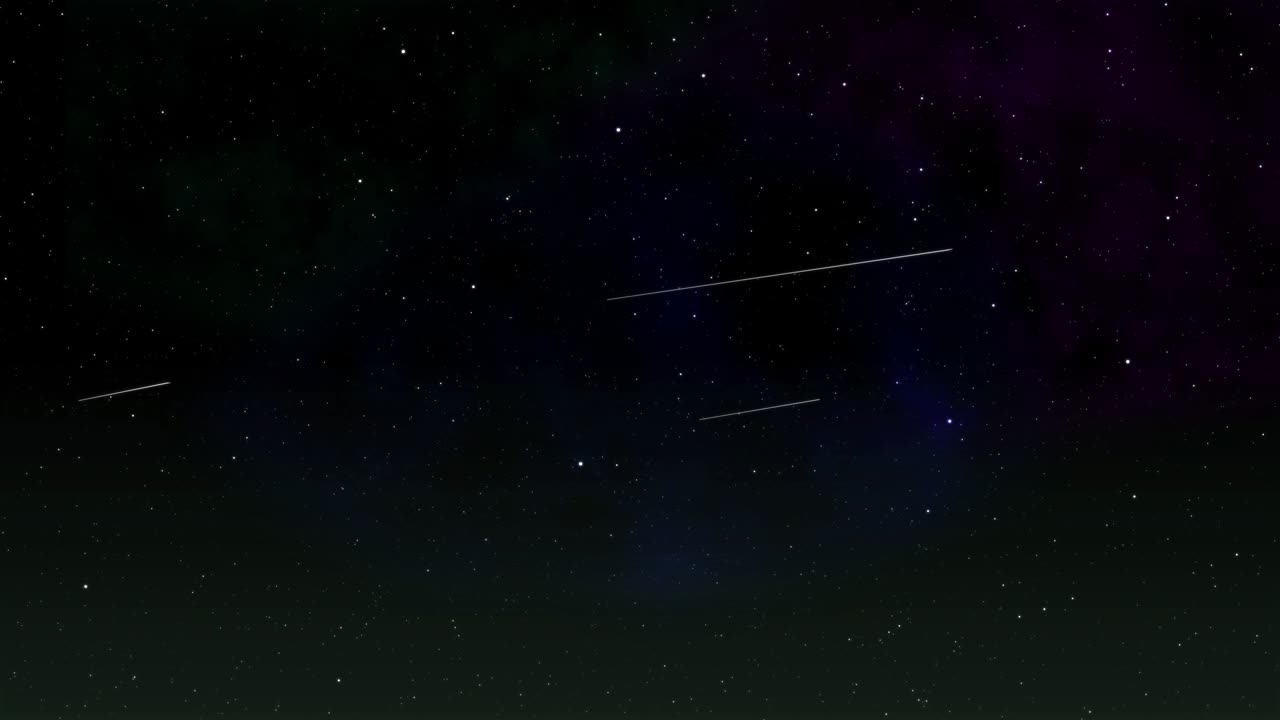 운석 우주 입자 애니메이션 모션 그래픽