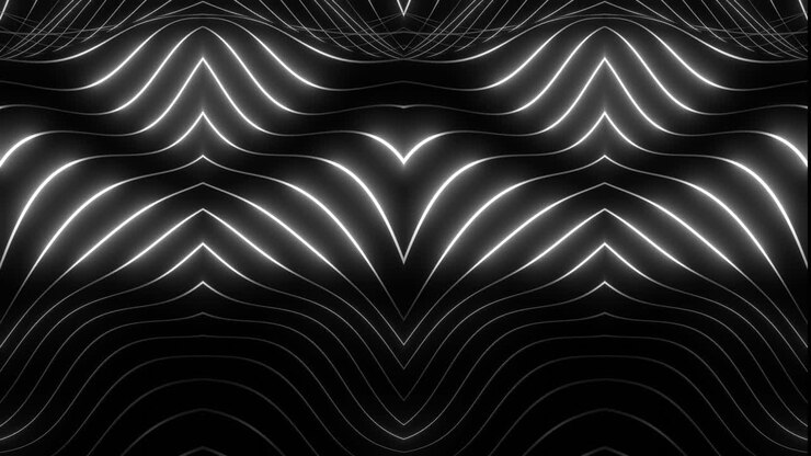 líneas brillantes abstractas