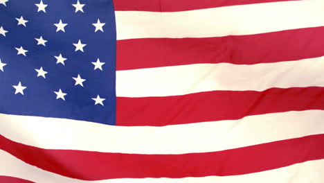 american flag waving with stars and stripes in red, white, and blue animation