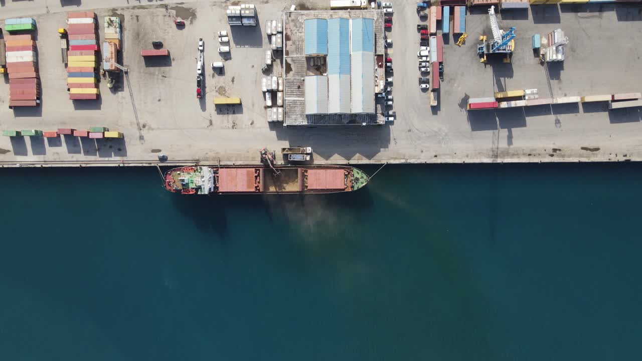 vista desde arriba del puerto de magosa