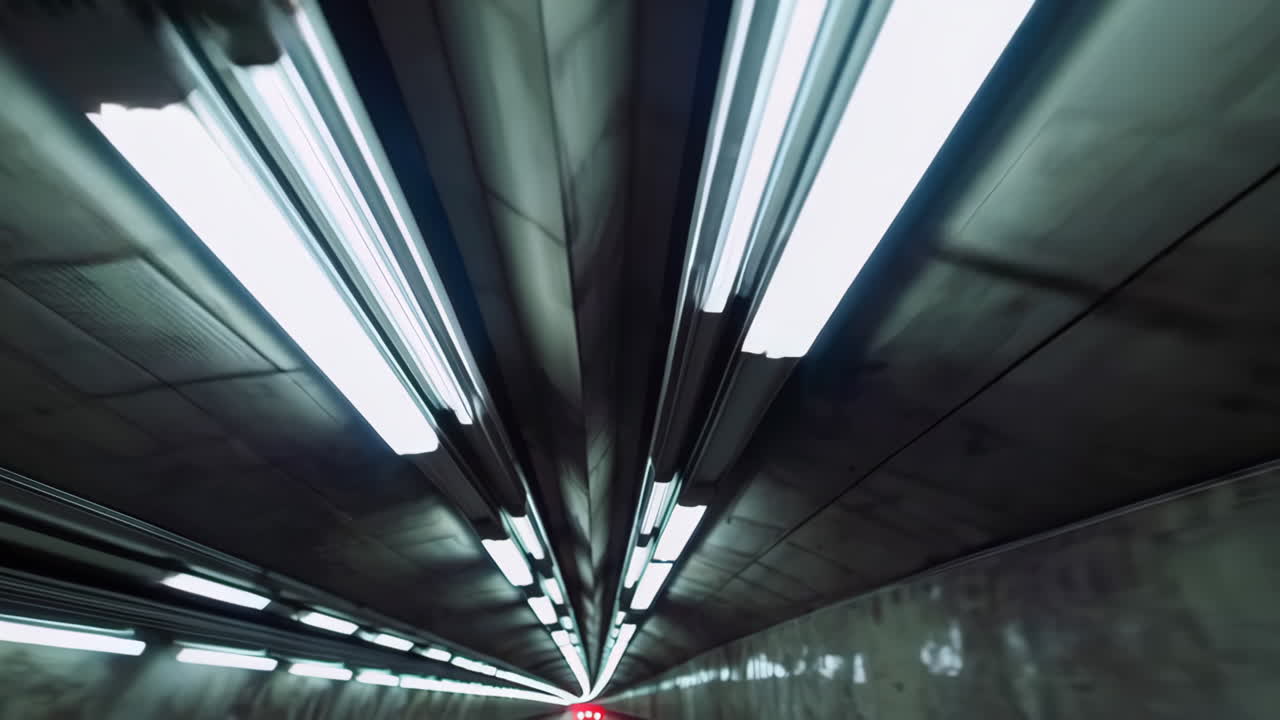 Tunnel Perspective with Motion Blur