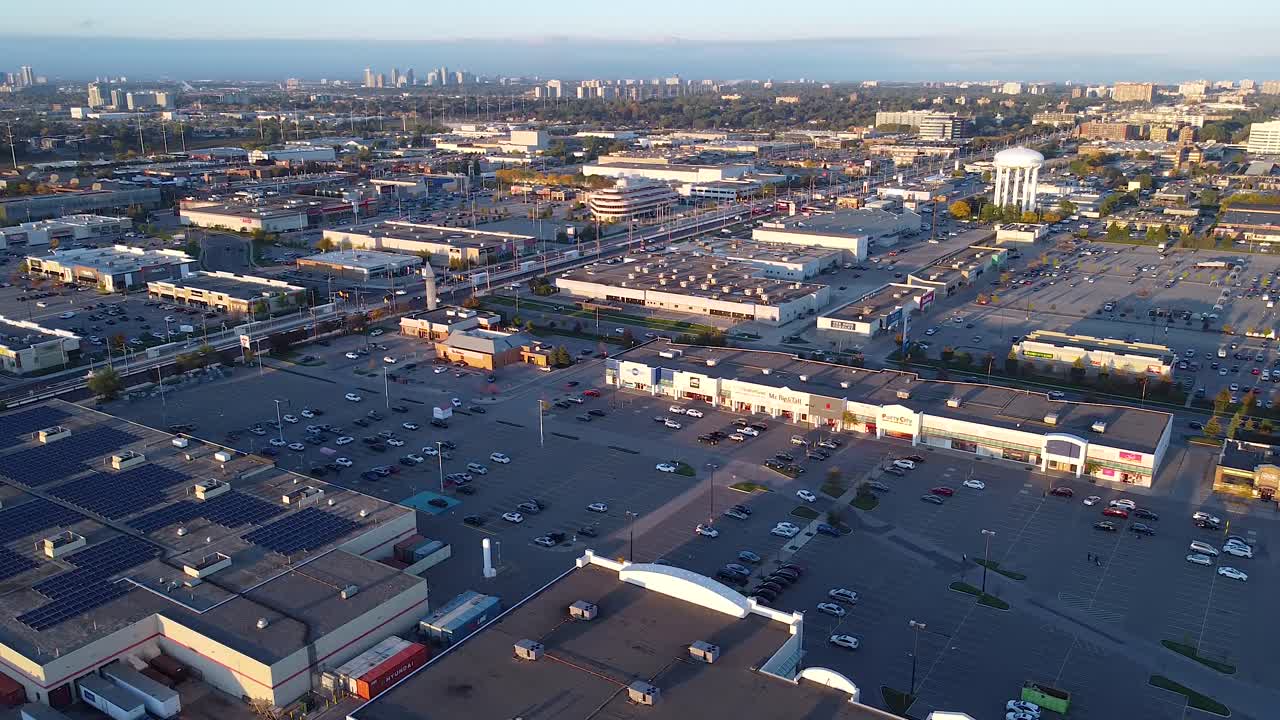 Eglinton Avenue in Scarborough, Toronto's Golden Mile in Clairlea commerical business district