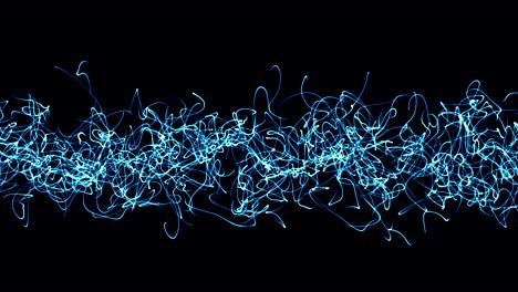 Abstract animation stylized space background