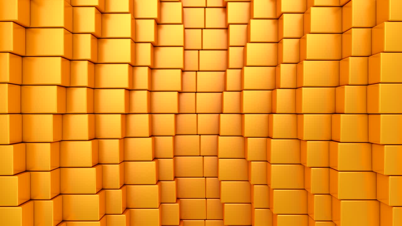 las cajas forman una onda