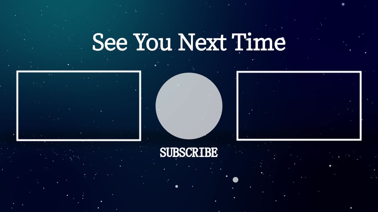 partículas de nieve en polvo tarjeta de finalización pantalla de finalización gráficos de movimiento