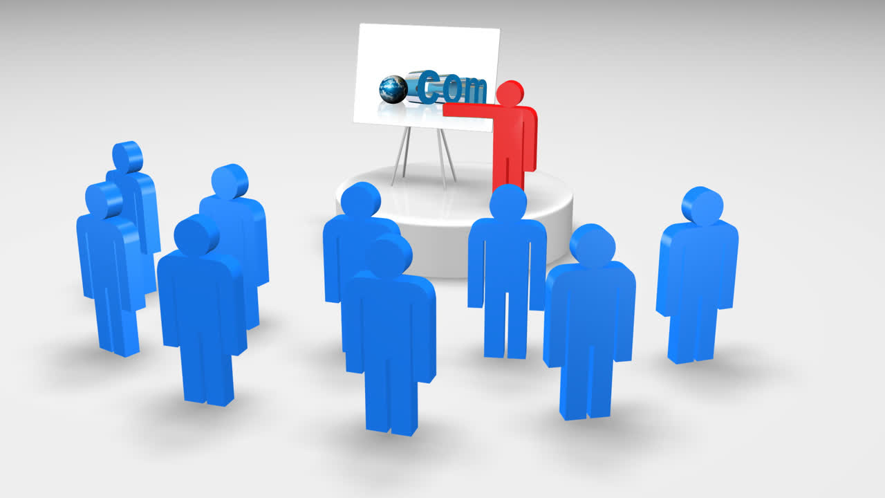 비즈니스 개념에서 팀워크