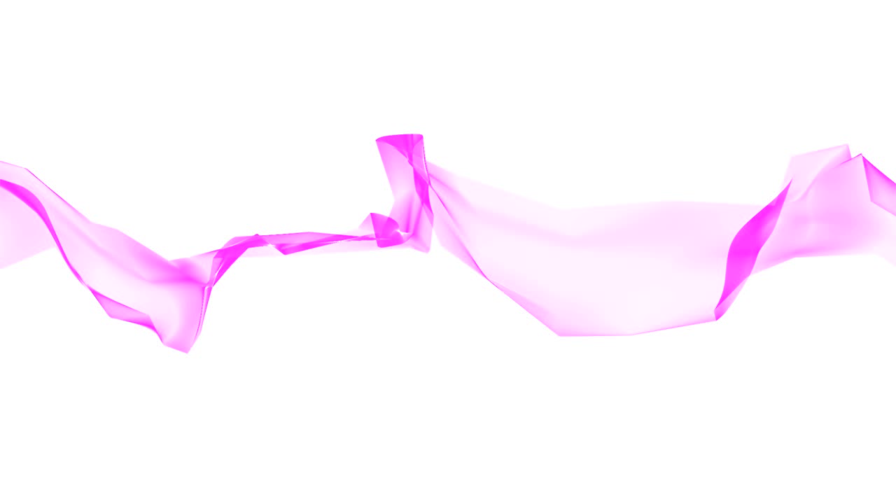 цифровой многоугольник мягкая шелковая лента нежная волновая абстрактный фон - новая динамическая технология искусства движения красочные видеозаписи