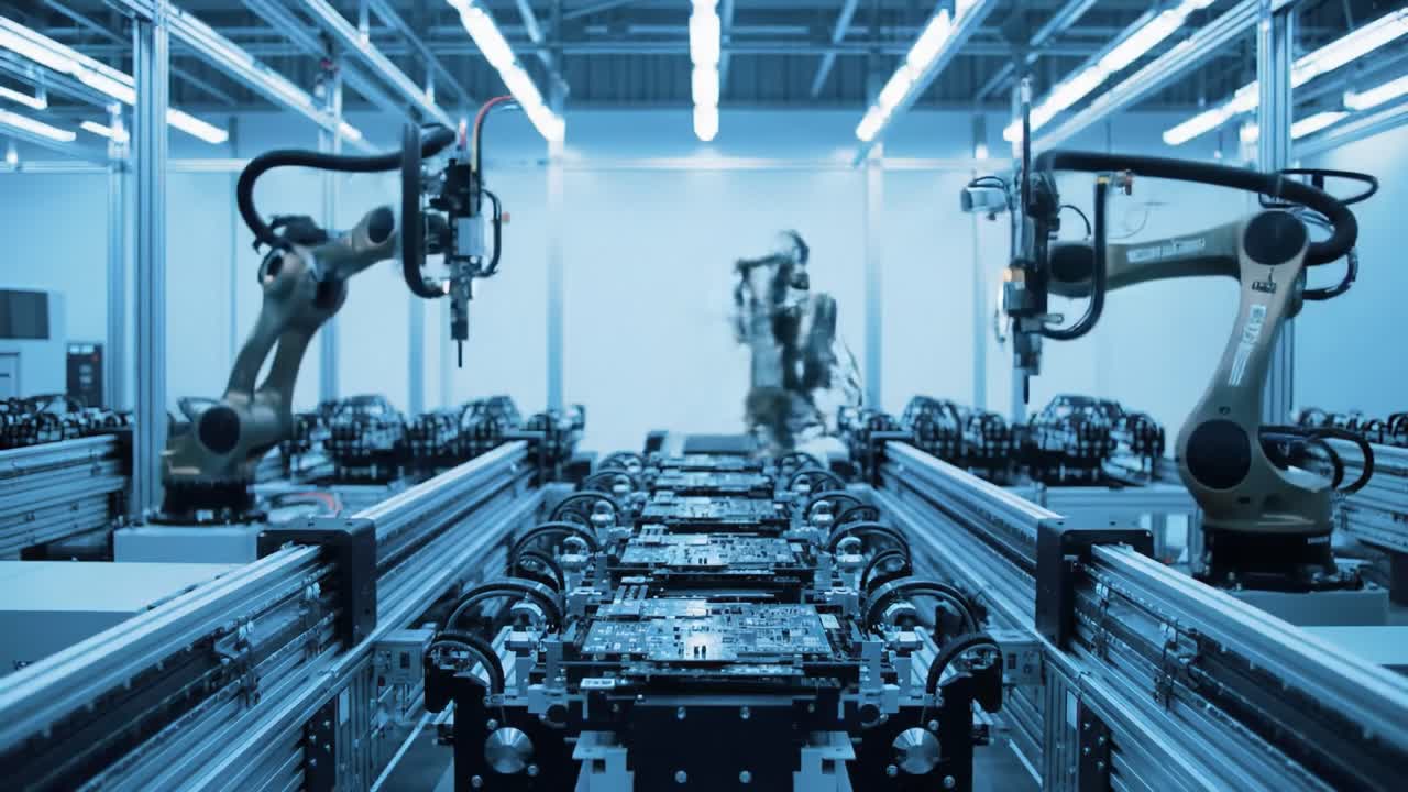 Automated Electronics Manufacturing Line