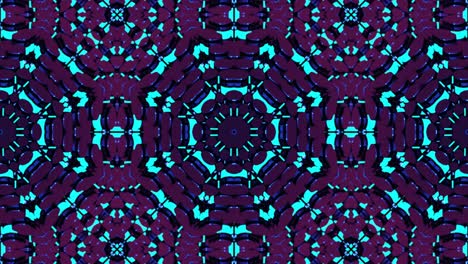 lovely symmetrical mosaic pattern in a basic design. a violet backdrop with a seamless loop motion graphic