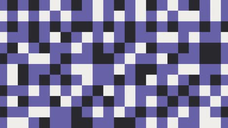 geometric tiles in abstract seamless loop animated pattern. abstract geometric mosaic with very peri violet elements. endless motion graphic background in a flat design