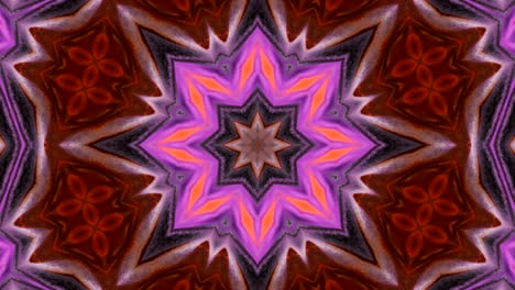 movimiento de fondo de kaleidoscopio abstractamente colorido
