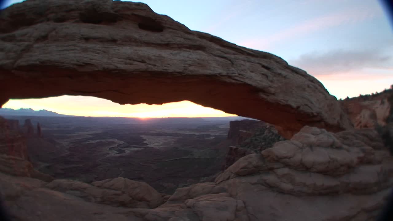 협곡 국립 공원 유타 1의 메사 아치