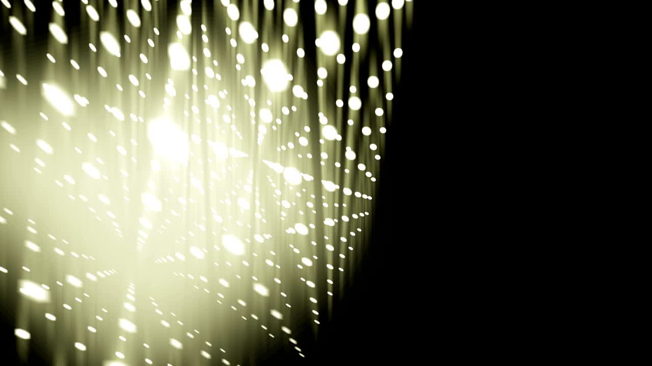 abstract geométrico cuadrado caja forma de círculo punto color amarillo patrón brillante fondo girar en movimiento, sin costuras bucle animación 4k con espacio de copia