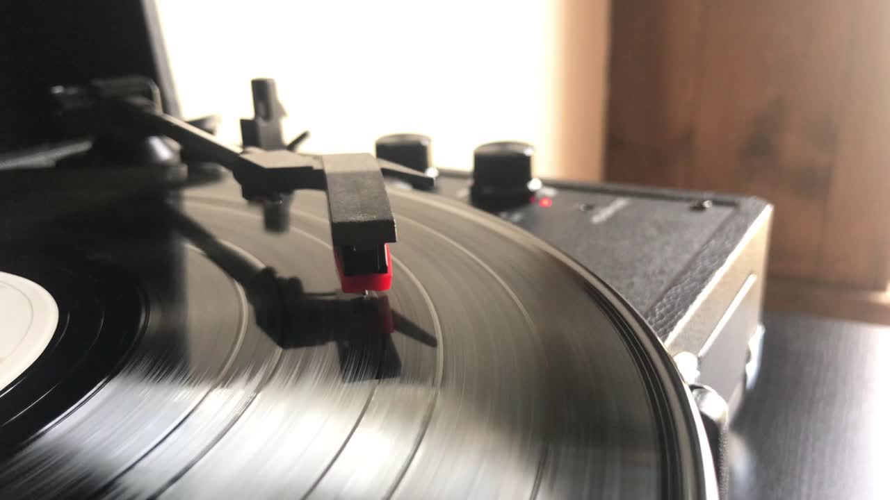 비닐판 레코드 플레이어